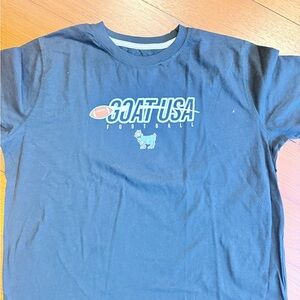 Goat USA Kids' Navy Short Sleeve Graphic Tee